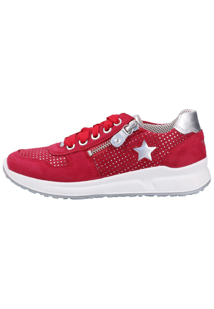 Superfit Sneaker Leder Rot - surf4shoes