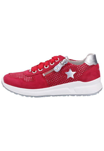 Superfit Sneaker Leder Rot - surf4shoes