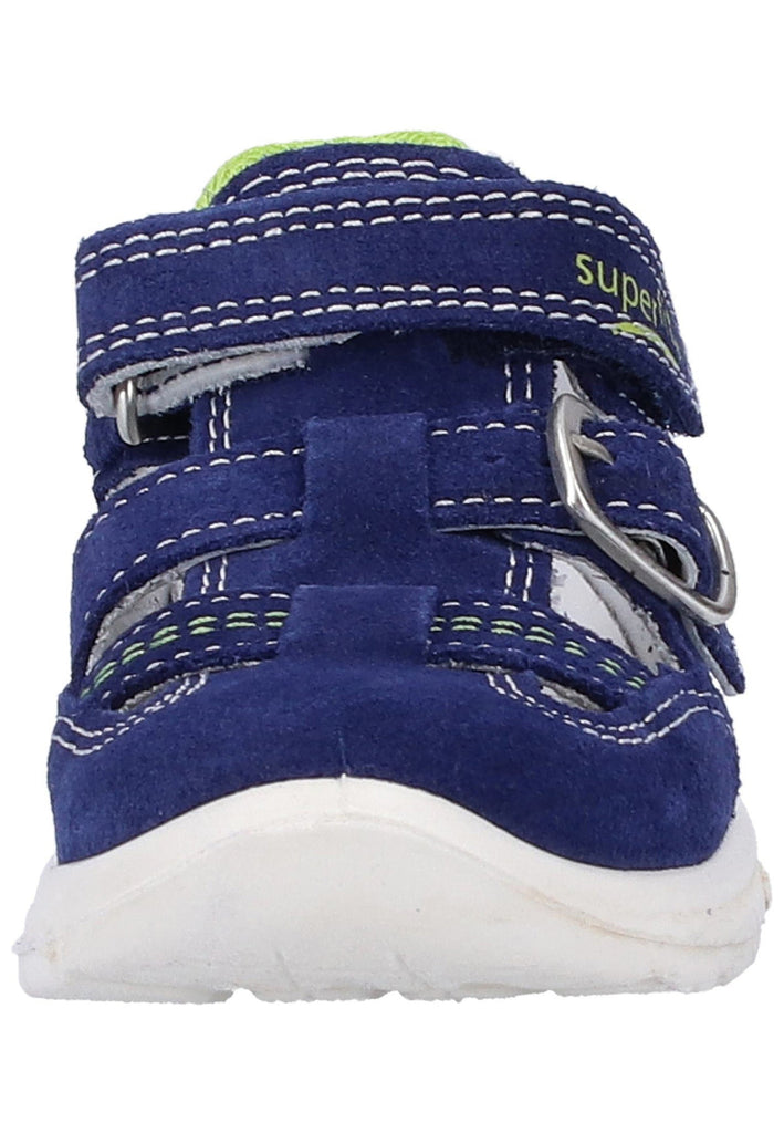 Superfit Halbschuhe Veloursleder/Textil Dunkelblau - surf4shoes