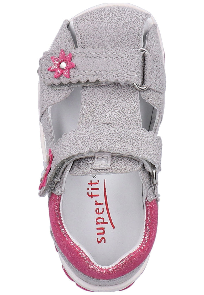 Superfit Halbschuhe Leder Hellgrau - surf4shoes