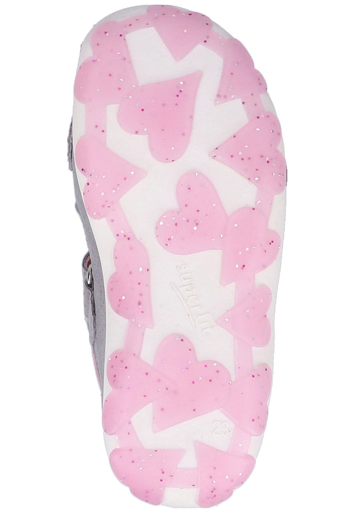 Superfit Halbschuhe Leder Hellgrau - surf4shoes