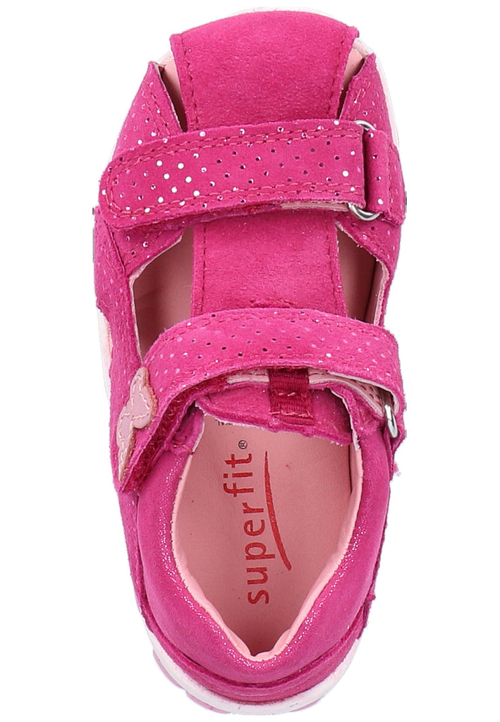 Superfit Halbschuhe Leder Pink - surf4shoes
