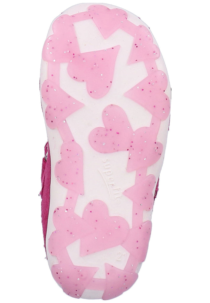 Superfit Halbschuhe Leder Pink - surf4shoes