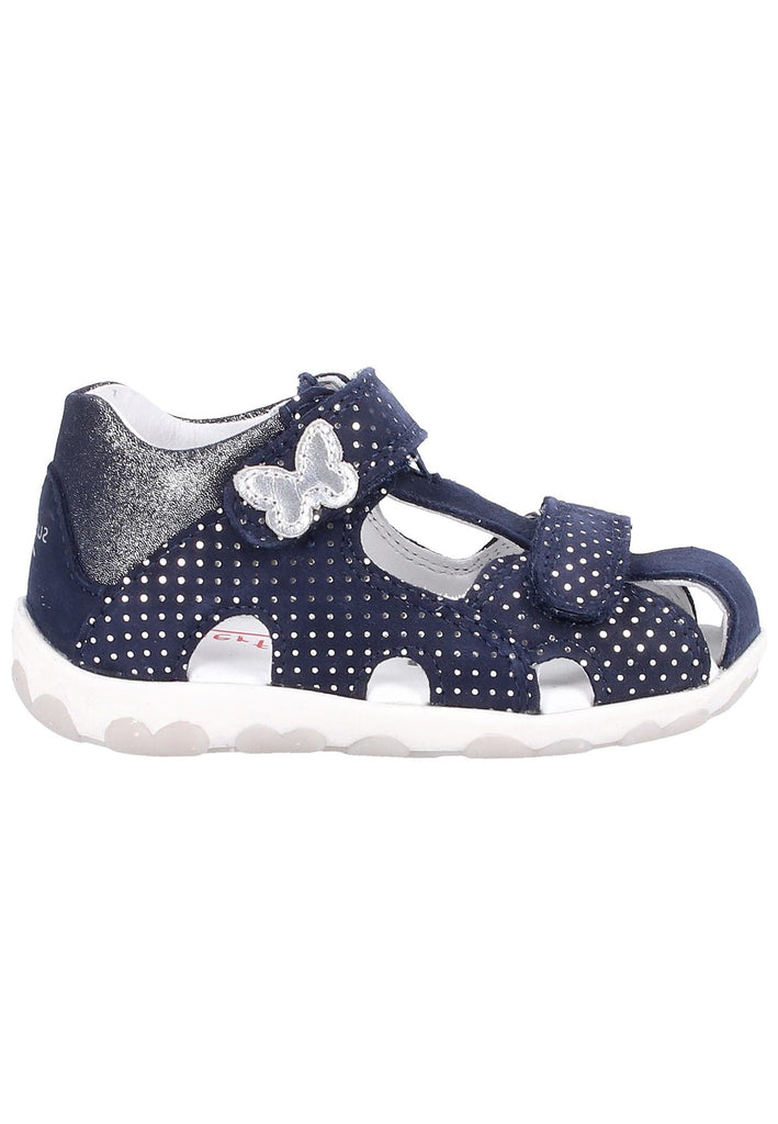 Superfit Halbschuhe Leder Dunkelblau - surf4shoes