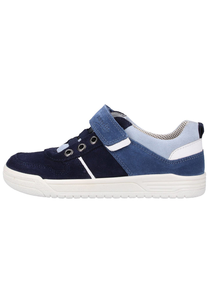 Superfit Sneaker Leder Blau - surf4shoes