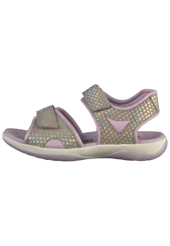 Superfit Sandalen Leder/Textil Hellgrau - surf4shoes
