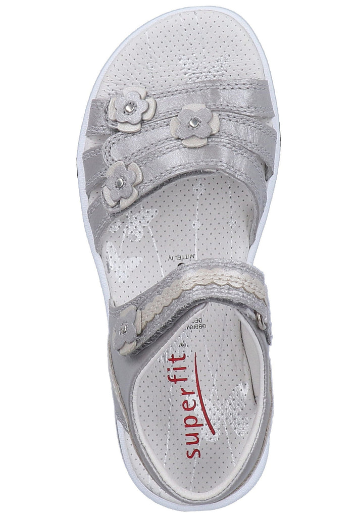 Superfit Sandalen Leder Silber - surf4shoes