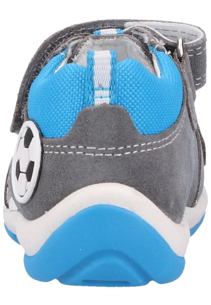 Superfit Halbschuhe Veloursleder/Textil Hellgrau - surf4shoes