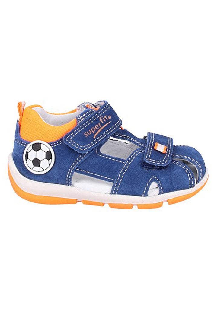 Superfit Halbschuhe Veloursleder/Textil Dunkelblau - surf4shoes