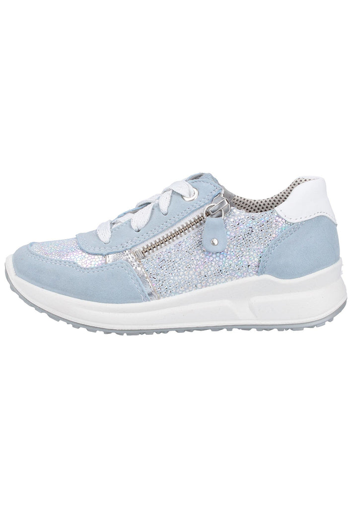Superfit Sneaker Leder Hellblau - surf4shoes