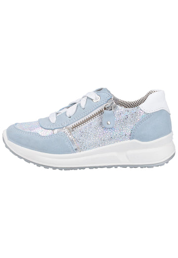 Superfit Sneaker Leder Hellblau - surf4shoes