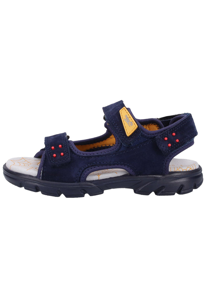 Superfit Sandalen Veloursleder/Textil Dunkelblau - surf4shoes