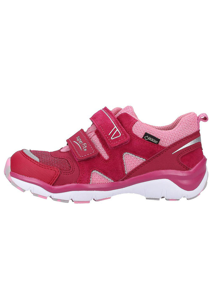 Superfit Sneaker Veloursleder/Textil Rot - surf4shoes