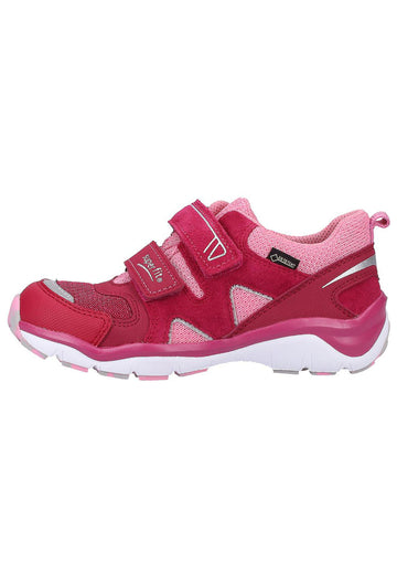 Superfit Sneaker Veloursleder/Textil Rot - surf4shoes