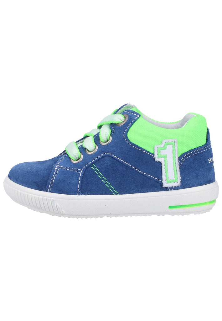 Superfit Sneaker Veloursleder/Textil Dunkelblau - surf4shoes
