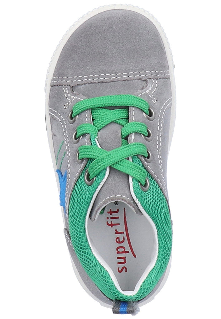 Superfit Halbschuhe Veloursleder/Textil Hellgrau - surf4shoes