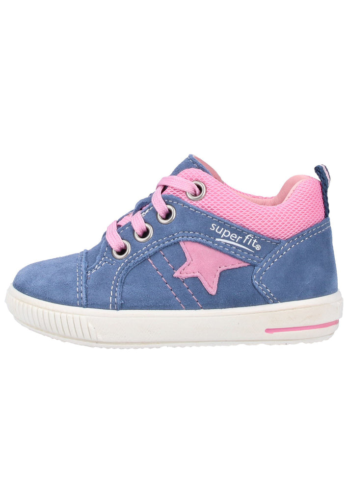 Superfit Halbschuhe Veloursleder/Textil Blau - surf4shoes