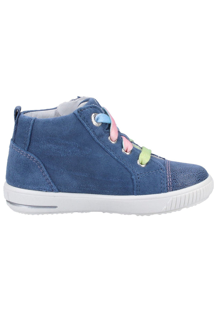 Superfit Halbschuhe Leder Blau - surf4shoes