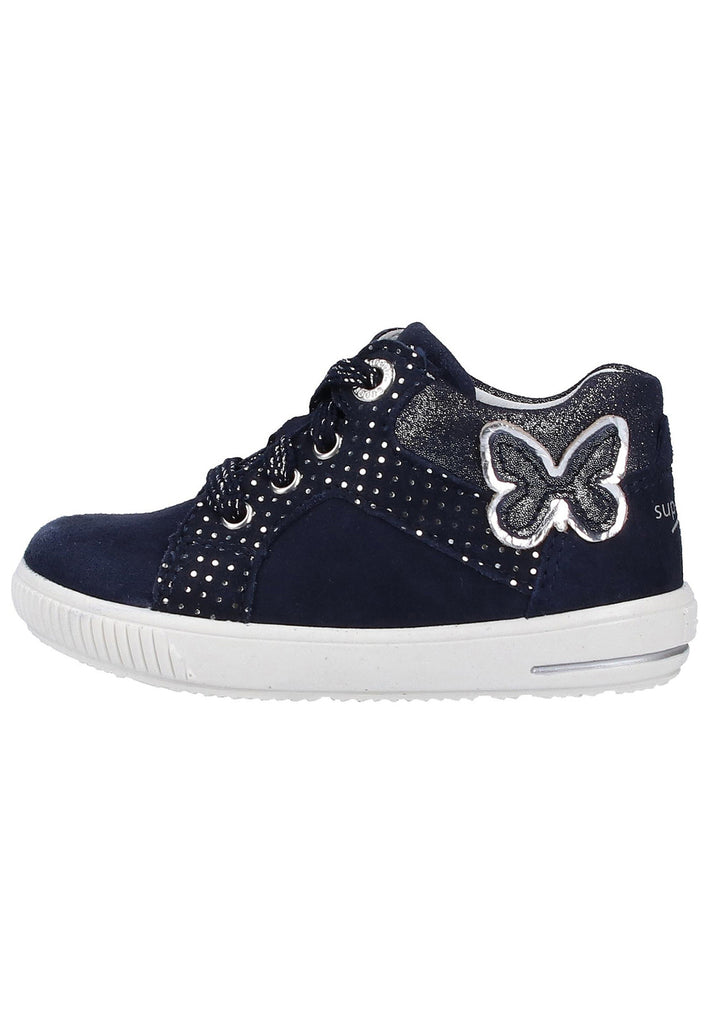 Superfit Sneaker Leder Dunkelblau - surf4shoes