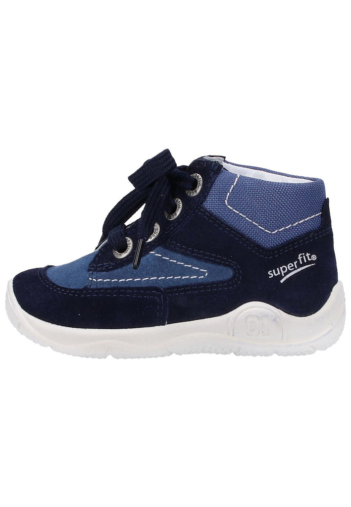 Superfit Halbschuhe Veloursleder/Textil Blau - surf4shoes