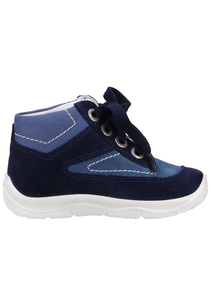 Superfit Halbschuhe Veloursleder/Textil Blau - surf4shoes