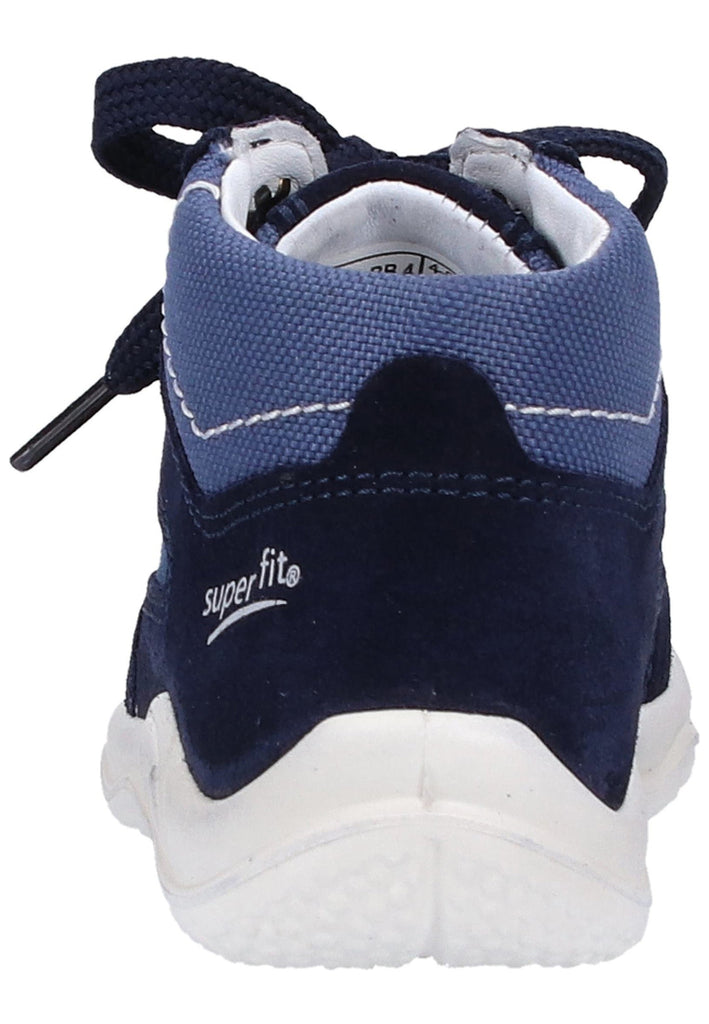 Superfit Halbschuhe Veloursleder/Textil Blau - surf4shoes