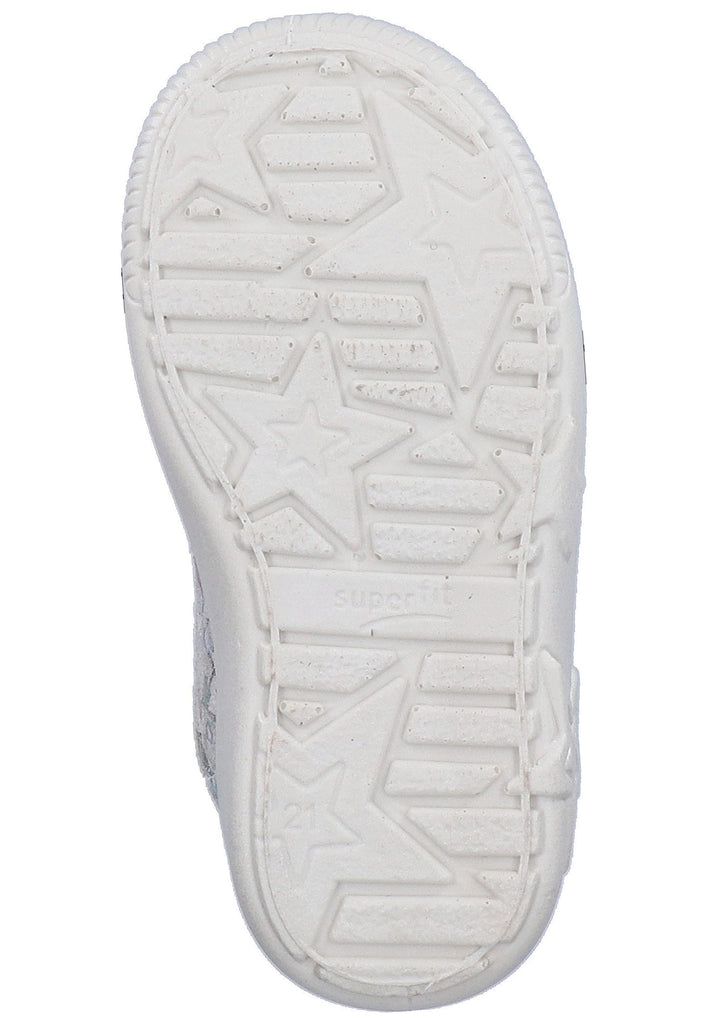 Superfit Halbschuhe Veloursleder/Textil Weiß - surf4shoes