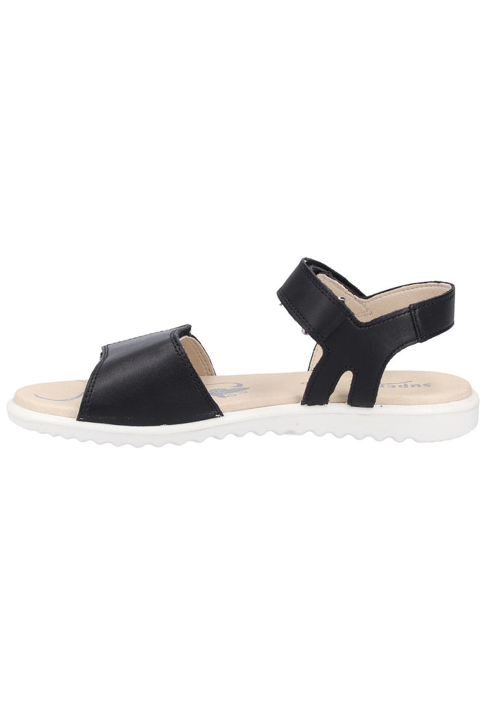 Superfit Sandalen Nappaleder Schwarz - surf4shoes