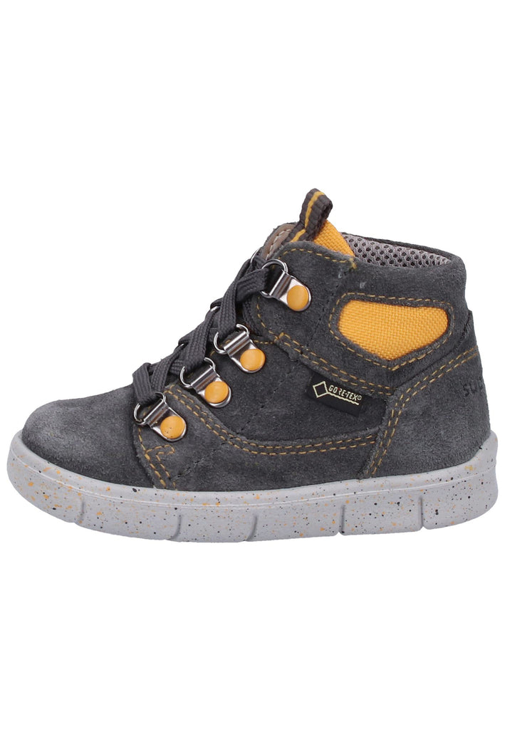 Superfit Sneaker Veloursleder Grau - surf4shoes