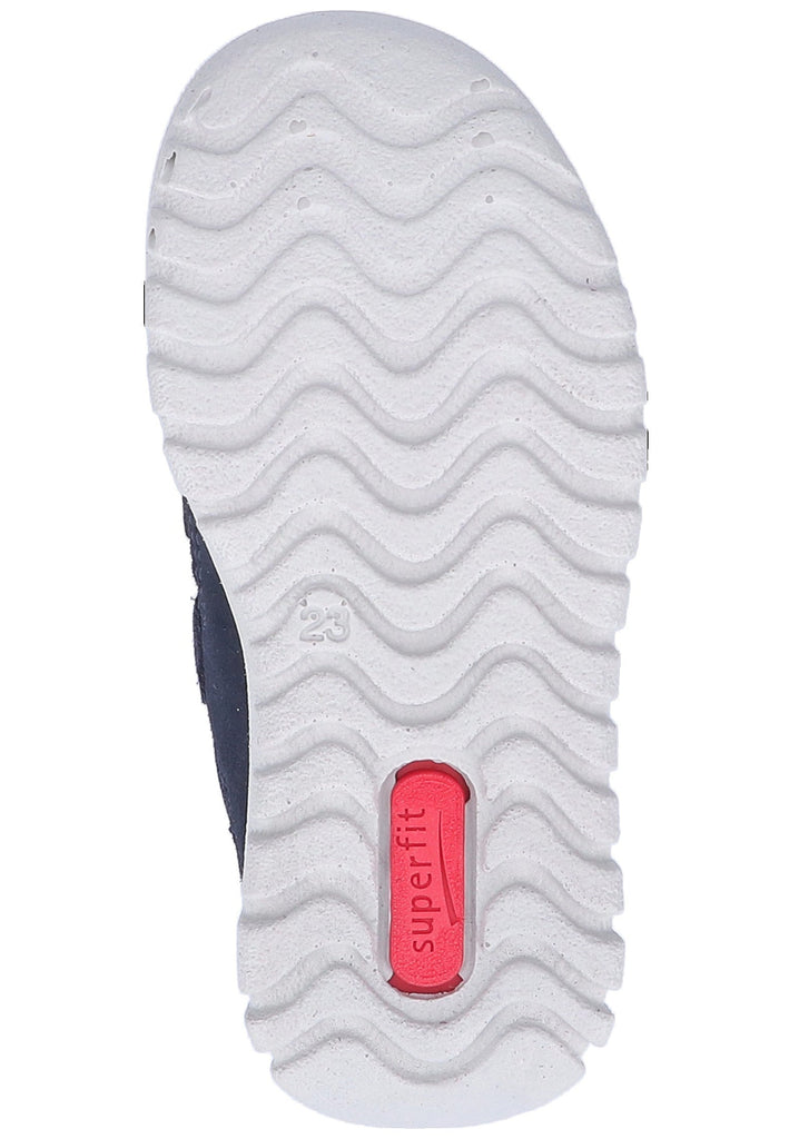 Superfit Halbschuhe Veloursleder Blau/Grün - surf4shoes