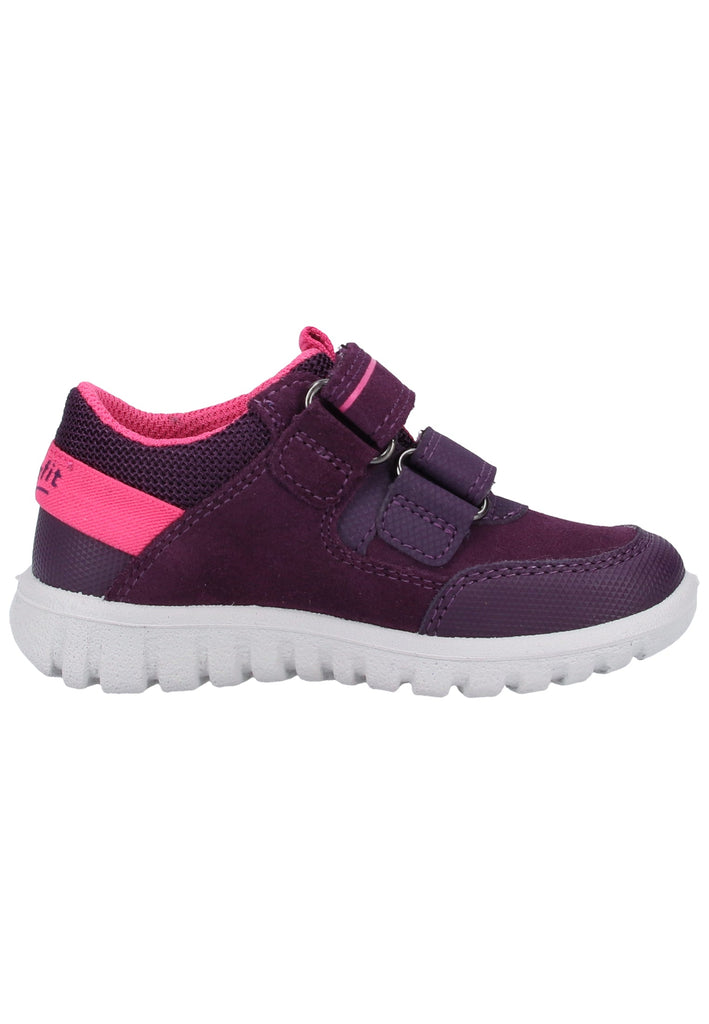 Superfit Halbschuhe Veloursleder Rosa - surf4shoes