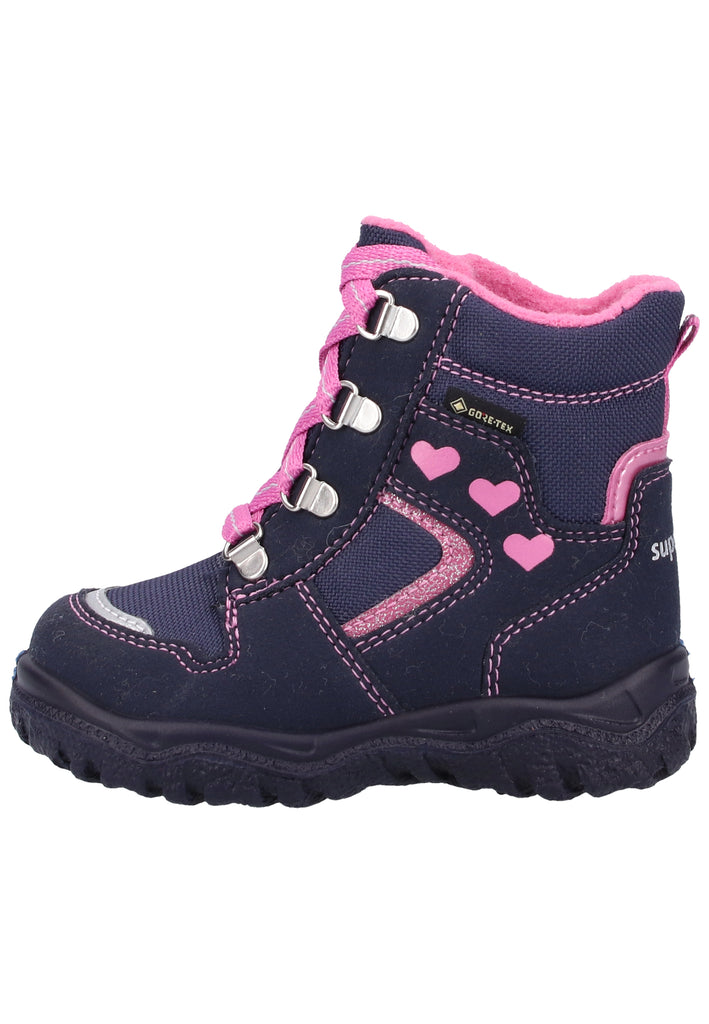 Superfit Stiefel Textil Blau Warmfutter - surf4shoes