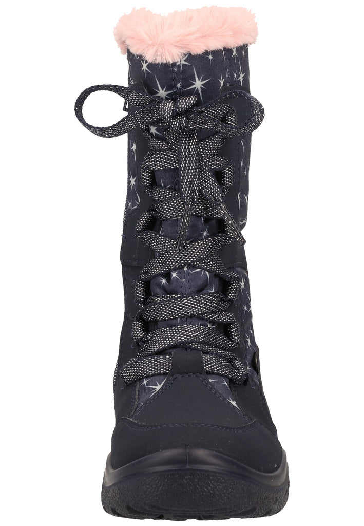 Superfit Stiefel Textil Blau Warmfutter - surf4shoes