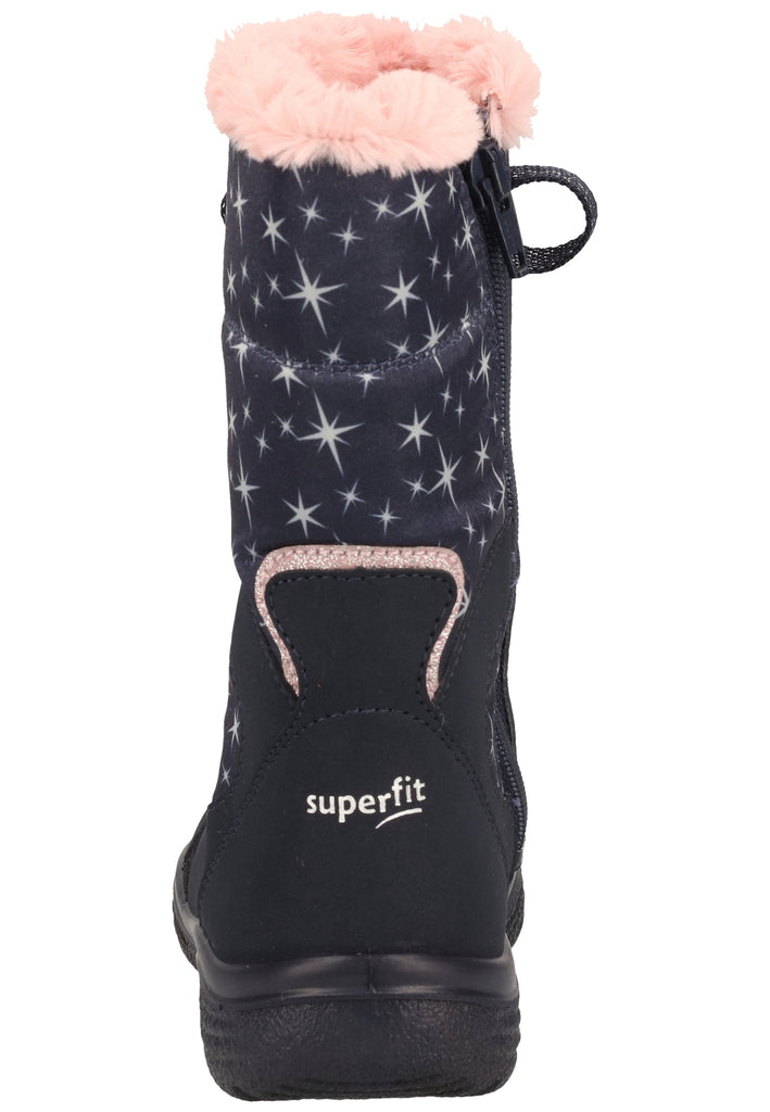Superfit Stiefel Textil Blau Warmfutter - surf4shoes