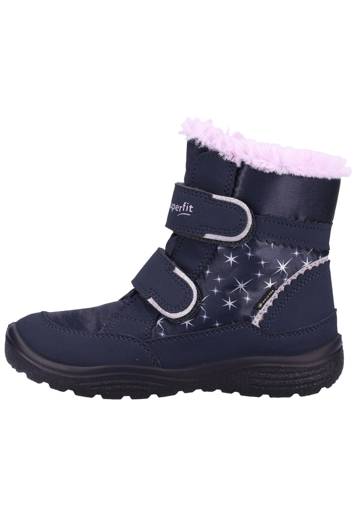 Superfit Stiefel Textil Blau Warmfutter - surf4shoes
