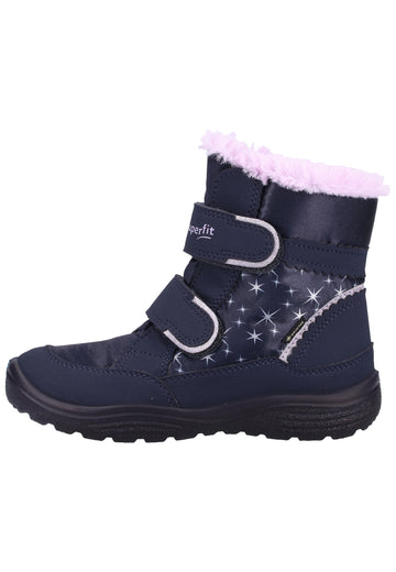 Superfit Stiefel Textil Blau Warmfutter - surf4shoes