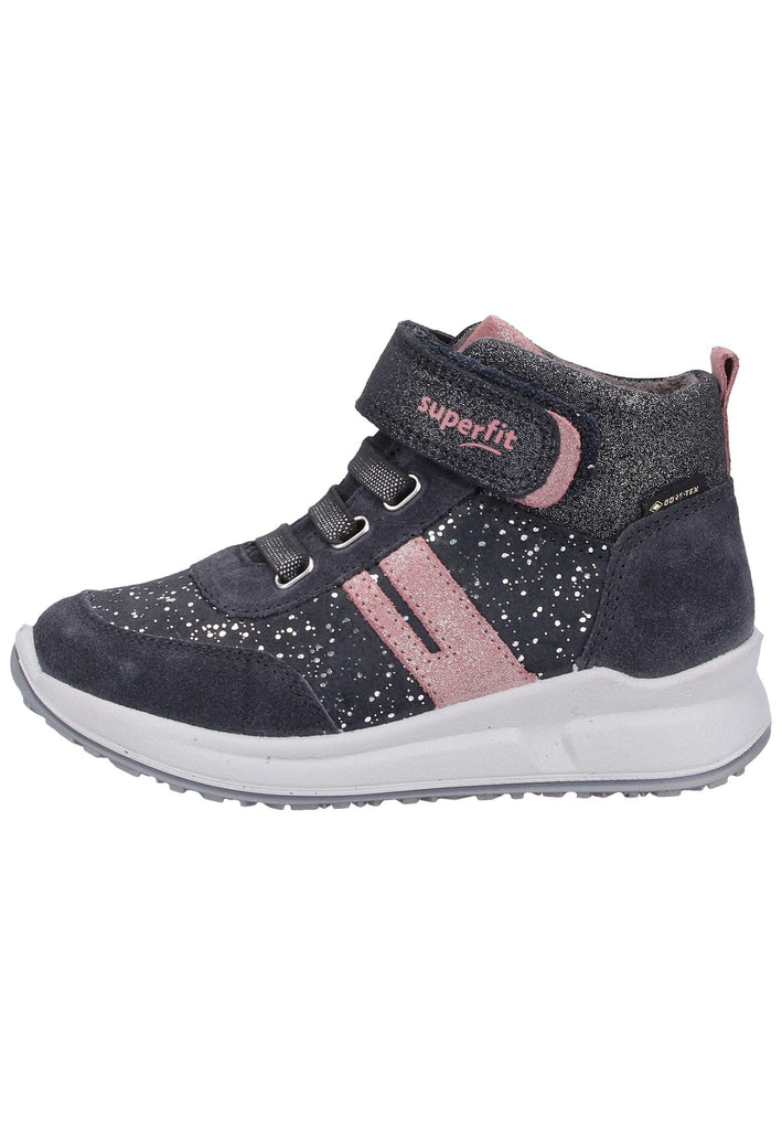 Superfit Sneaker Veloursleder Grau - surf4shoes