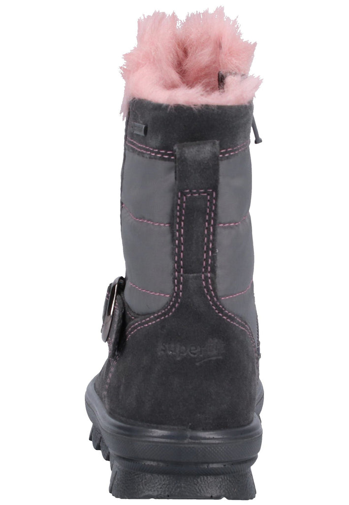 Superfit Stiefel Veloursleder/Textil Grau - surf4shoes