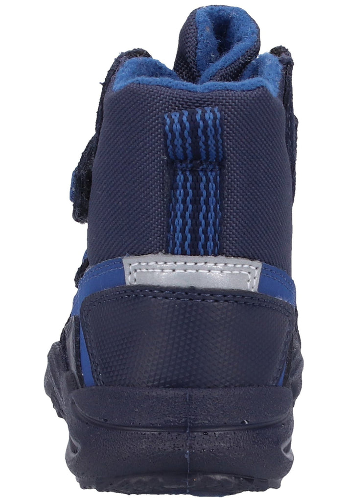 Superfit Stiefel Veloursleder/Textil Blau Warmfutter - surf4shoes