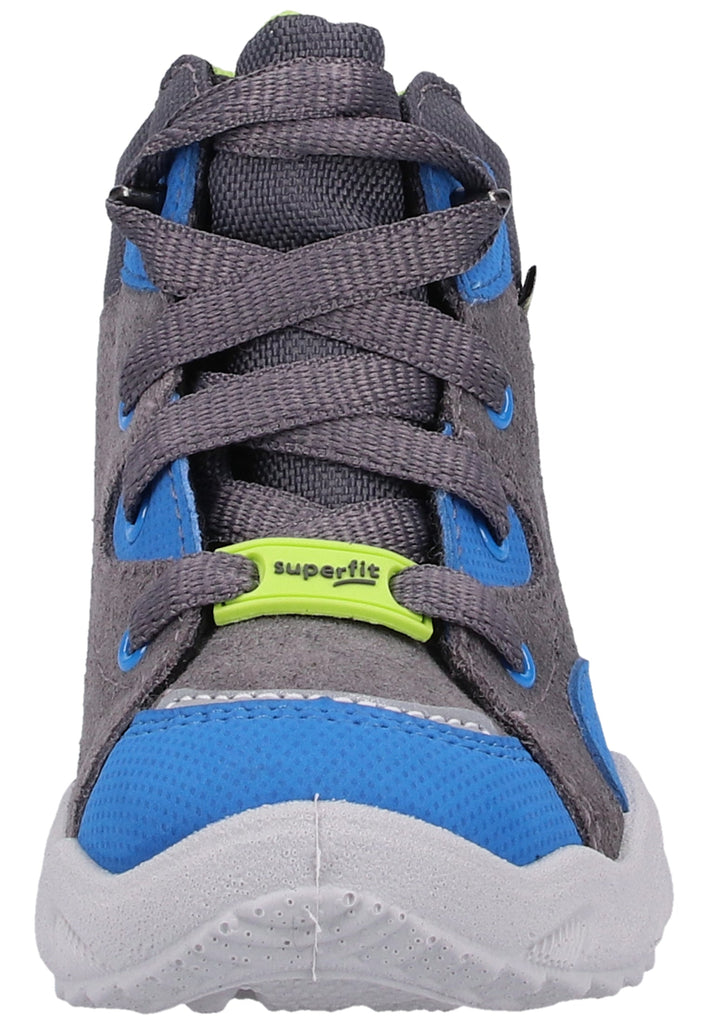 Superfit Stiefel Textil Grau/Blau Warmfutter - surf4shoes