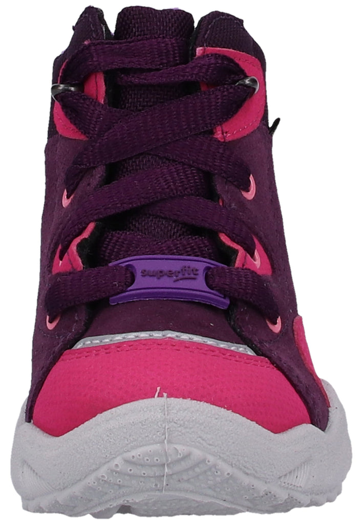 Superfit Stiefel Veloursleder/Textil Rosa Warmfutter - surf4shoes