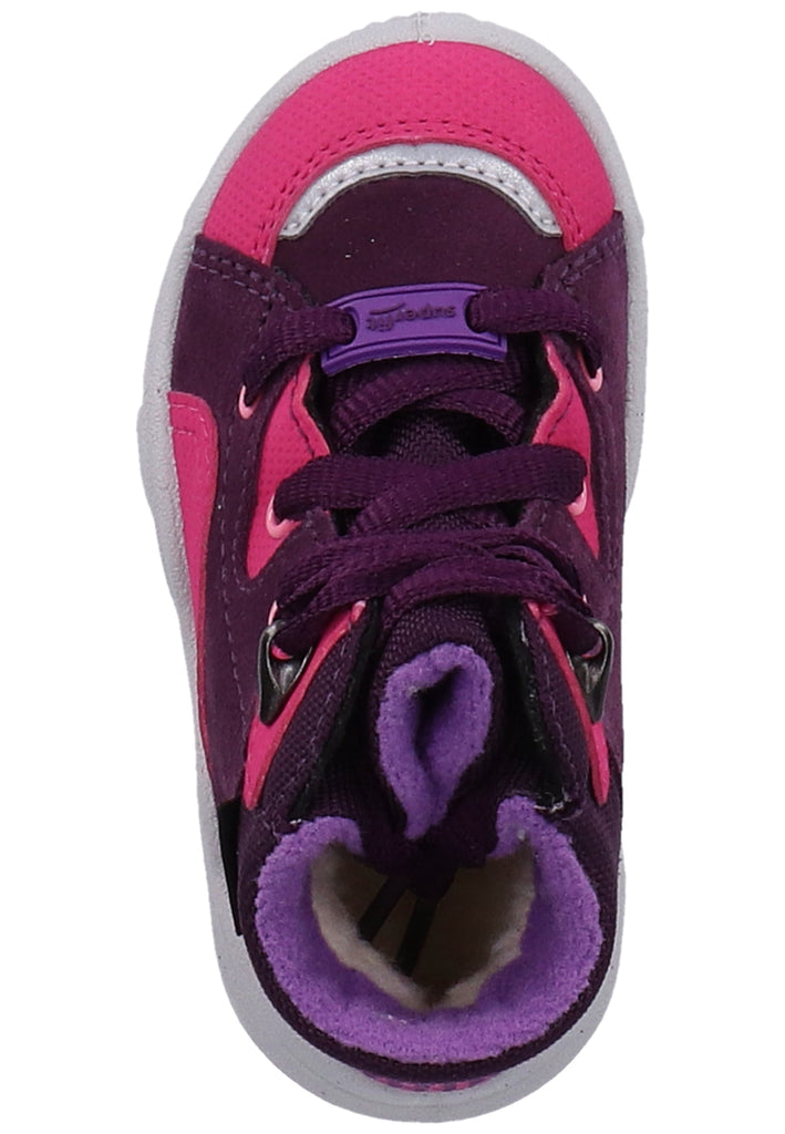 Superfit Stiefel Veloursleder/Textil Rosa Warmfutter - surf4shoes