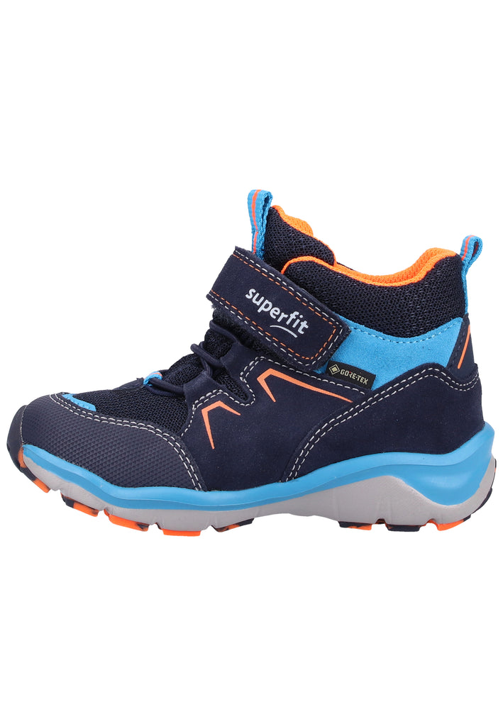 Superfit Stiefel Veloursleder Blau Warmfutter - surf4shoes