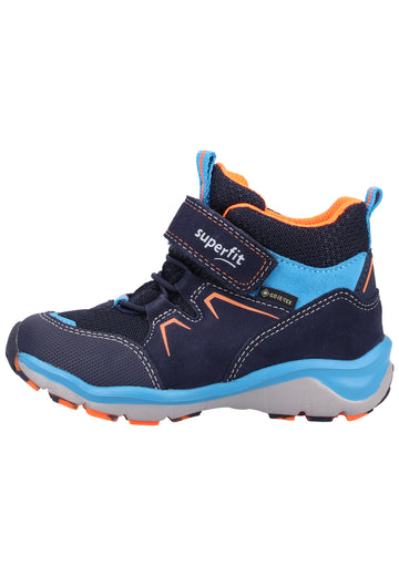 Superfit Stiefel Veloursleder Blau Warmfutter - surf4shoes
