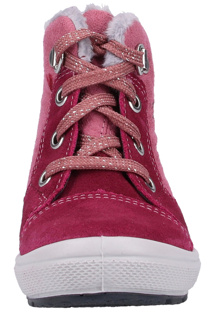 Superfit Stiefel Veloursleder/Textil Rot - surf4shoes