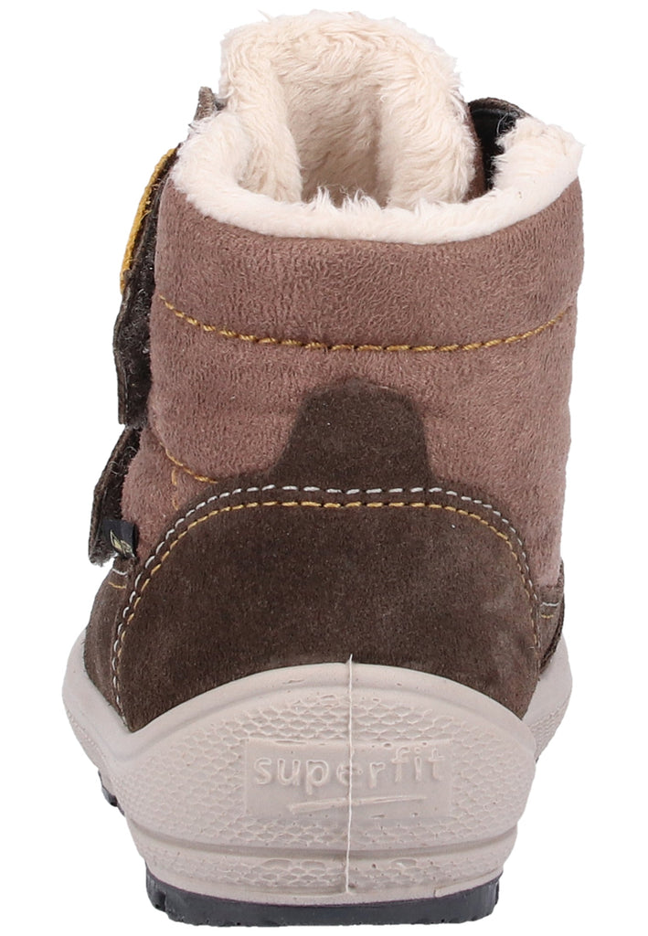 Superfit Stiefel Veloursleder/Textil Braun Warmfutter - surf4shoes