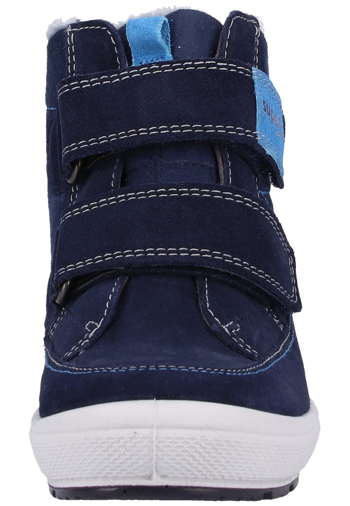 Superfit Stiefel Veloursleder/Textil Blau - surf4shoes