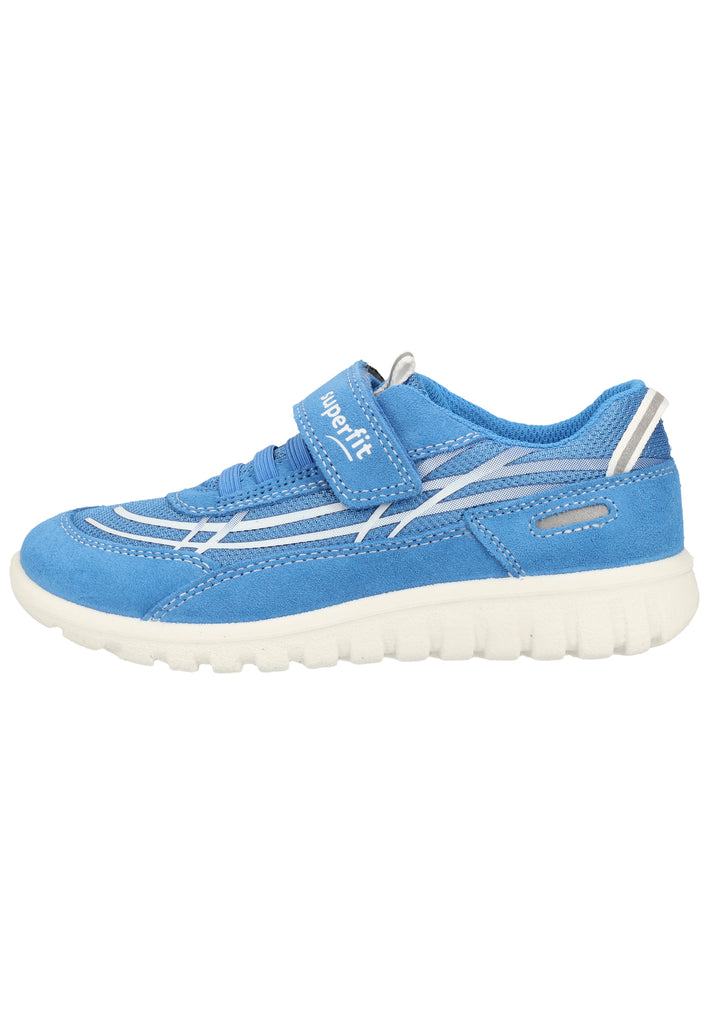 Superfit Halbschuhe Veloursleder/Textil Blau - surf4shoes