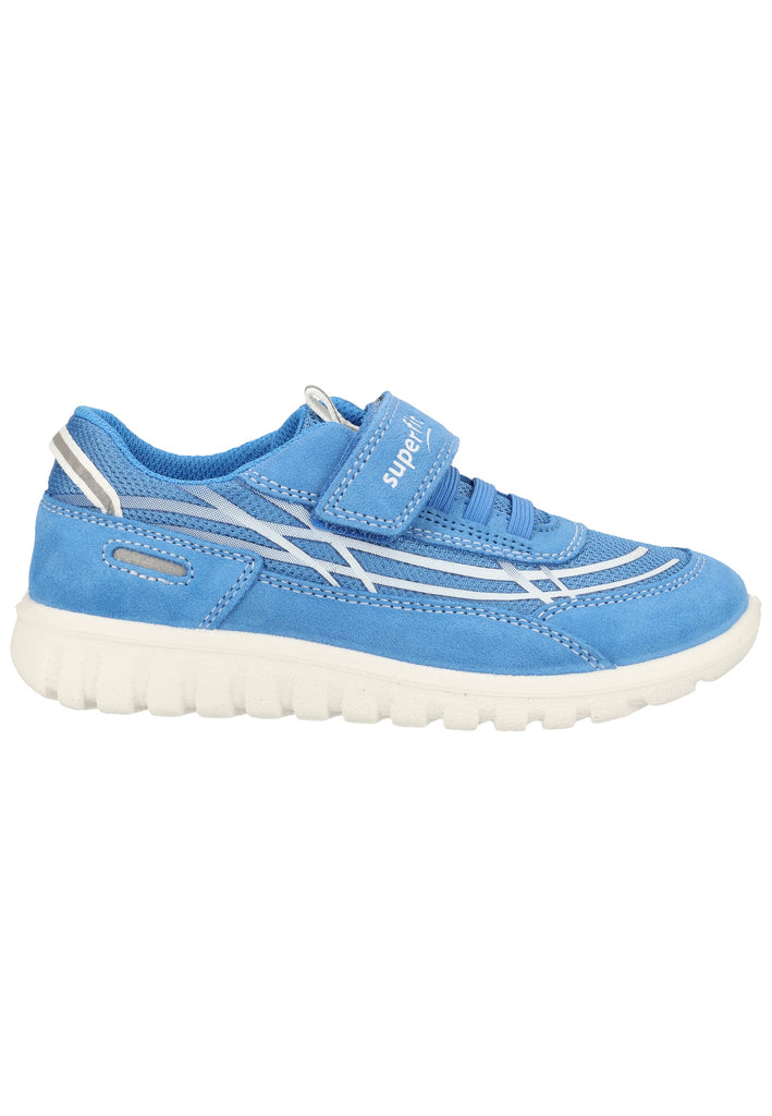 Superfit Halbschuhe Veloursleder/Textil Blau - surf4shoes