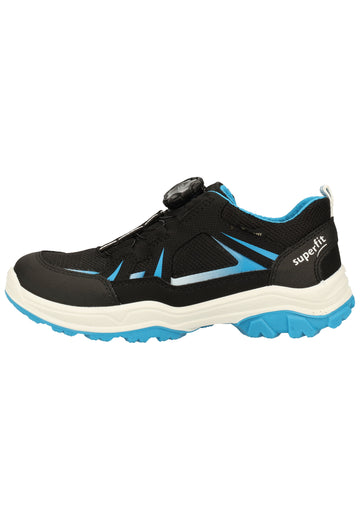 Superfit Sneaker Synthetik/Textil Schwarz/Blau - surf4shoes